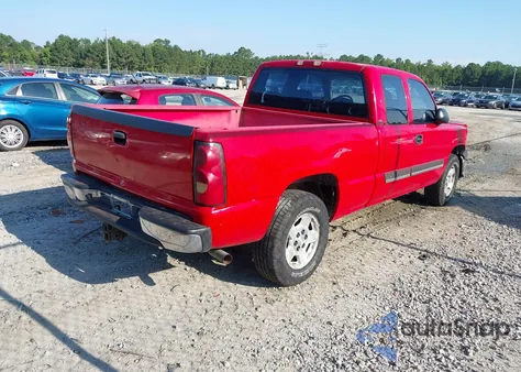 2004 Chevrolet Silverado из США, поврежденный, VIN 1GCEK19V44E136371